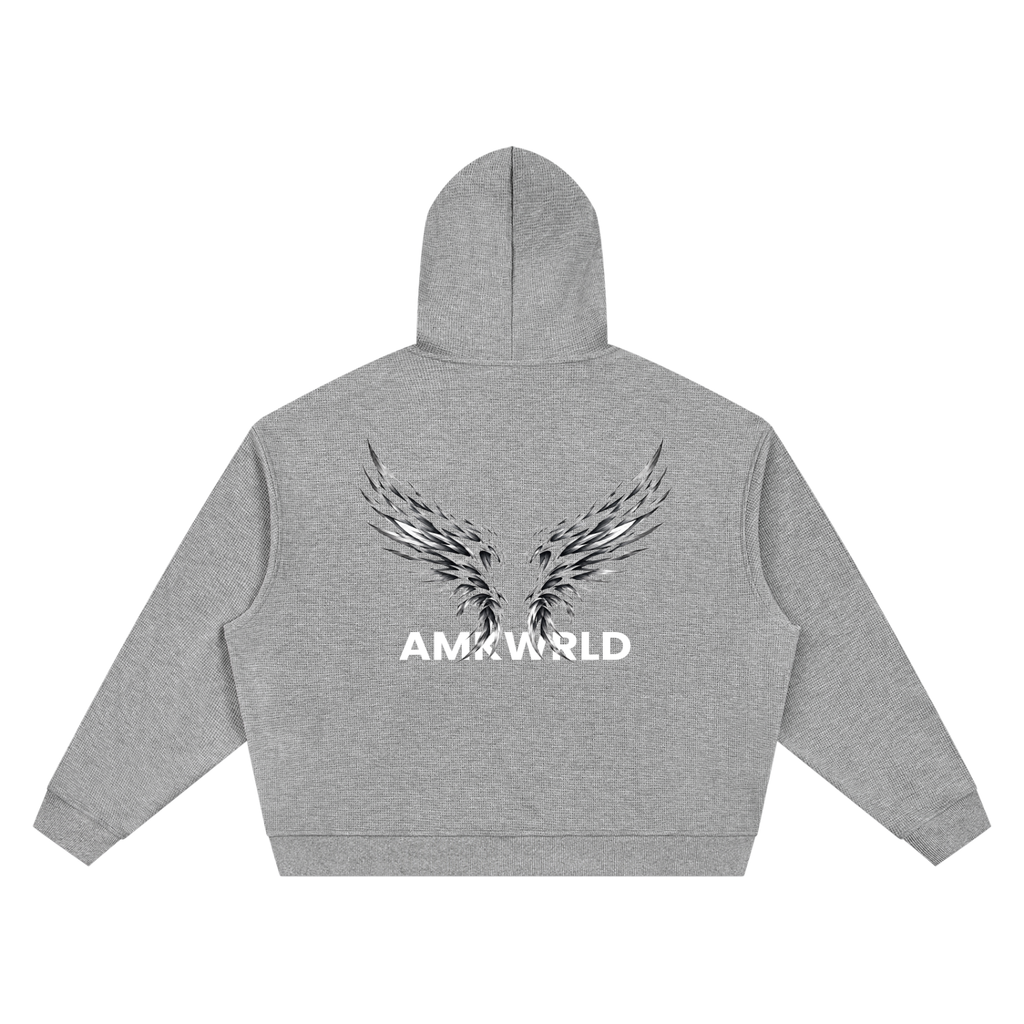 AMKWRLD Oversized Wings Hoodie