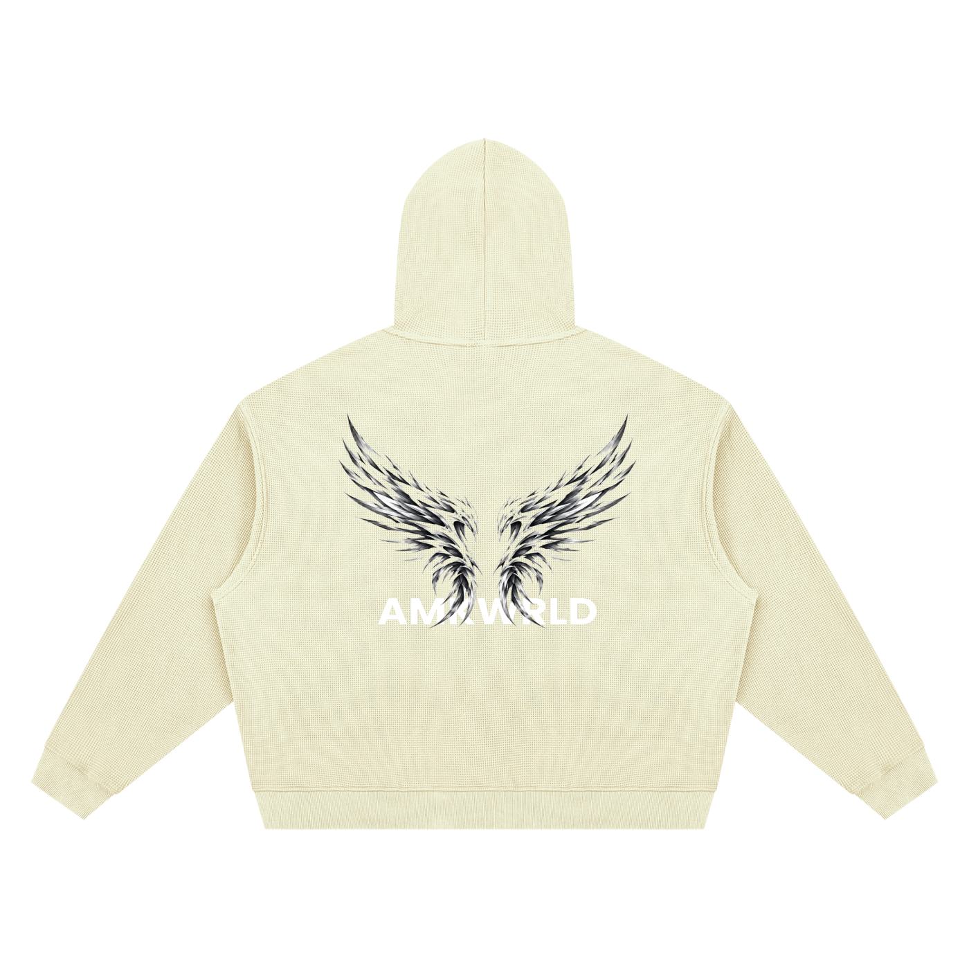 AMKWRLD Oversized Wings Hoodie