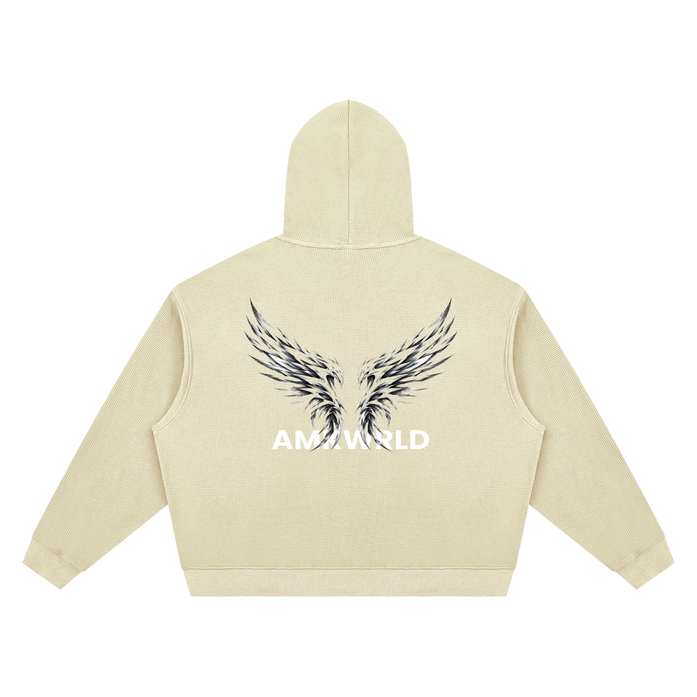 AMKWRLD Oversized Wings Hoodie