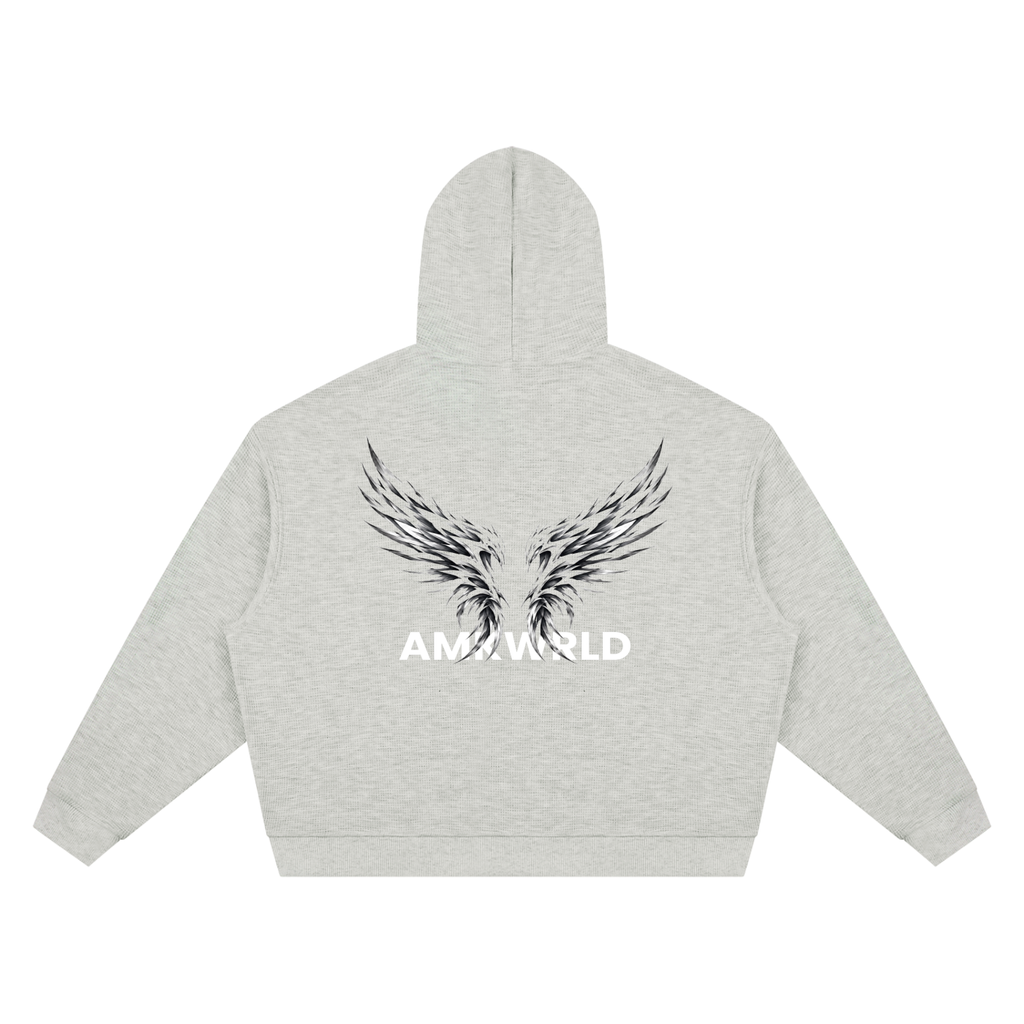 AMKWRLD Oversized Wings Hoodie